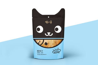 “喵小鱼”鱼类休闲食品系列包装设计 让美味跃然于视觉的海洋