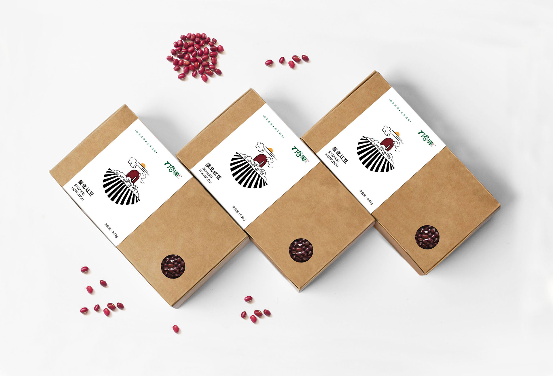 打谷塬品牌形象及系列包装设计 探寻传统与现代的融合之美